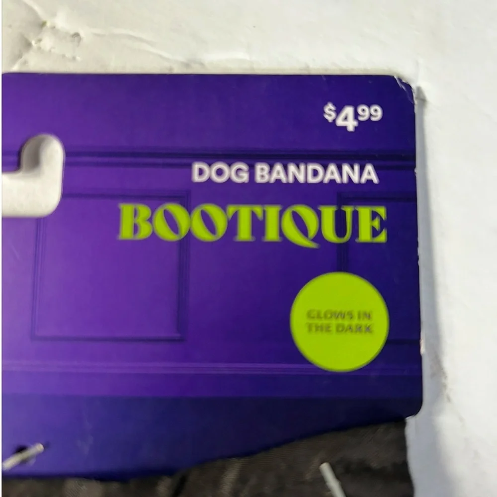 2 Halloween gothic dog bandanas L/XL NEW